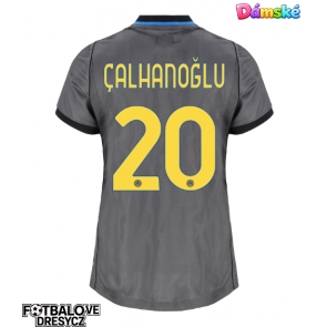 Inter Milan Hakan Calhanoglu #20 Dámské Alternativní Dres 2026-27 Krátký Rukáv